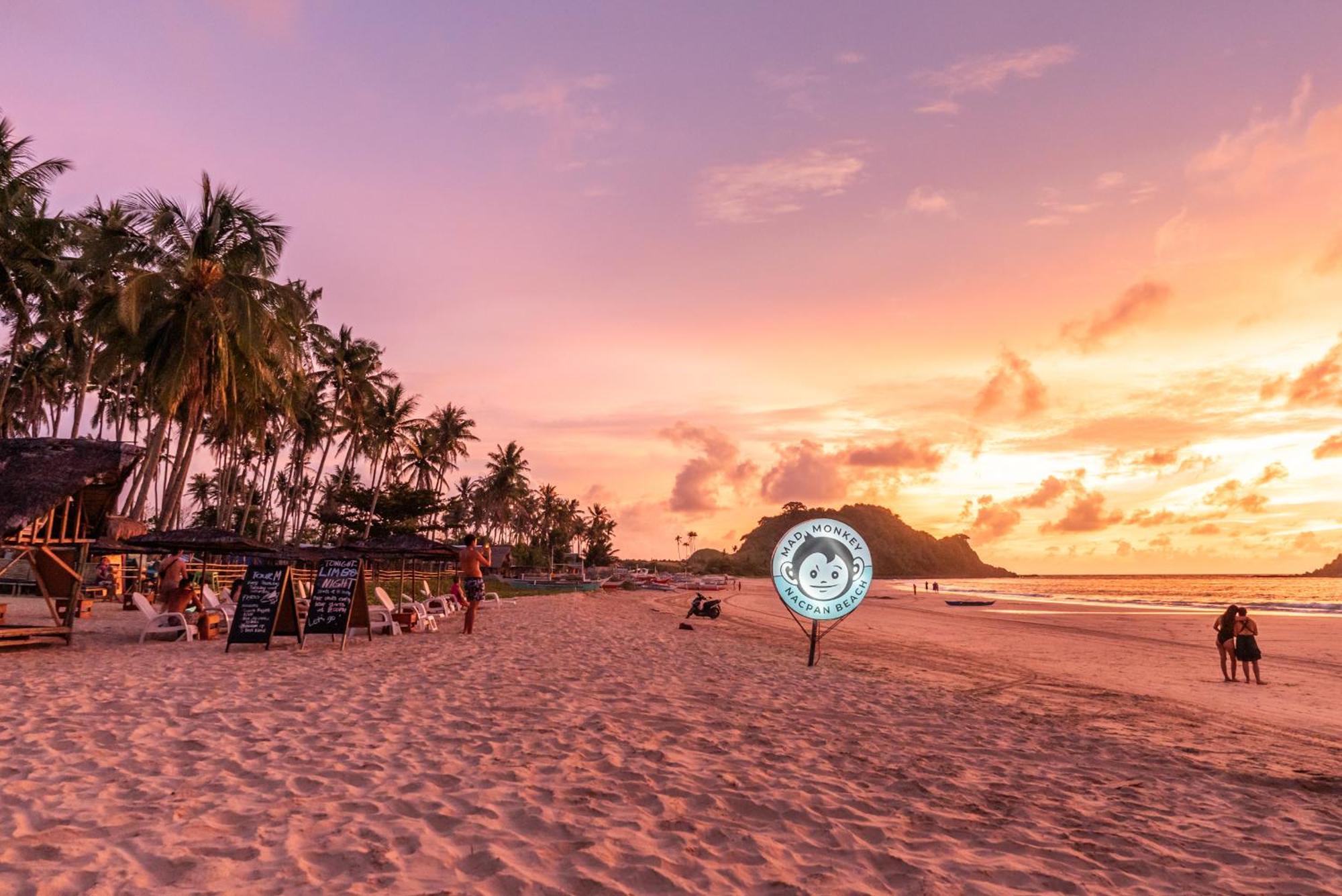 Mad Monkey Hostel Nacpan Beach (Adults Only) Эль-Нидо Экстерьер фото