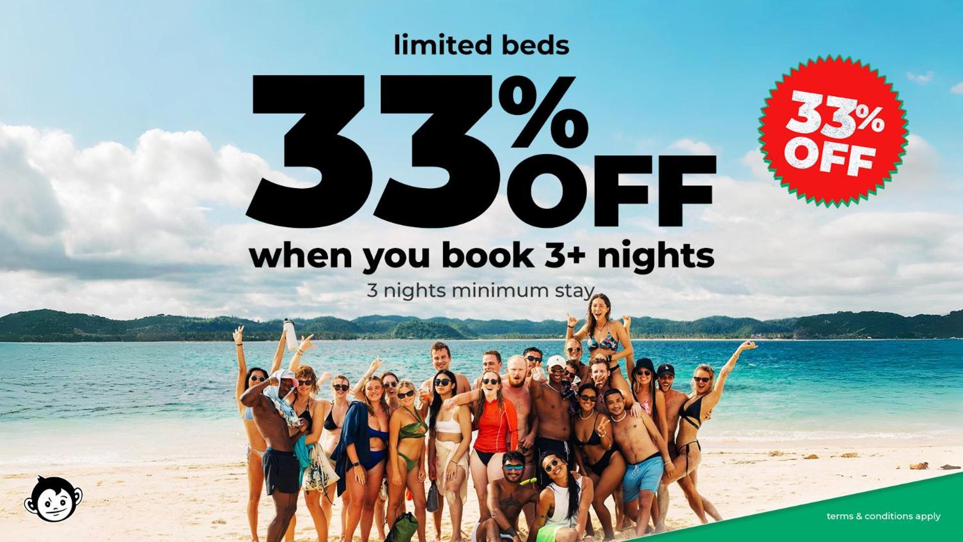 Mad Monkey Hostel Nacpan Beach (Adults Only) Эль-Нидо Экстерьер фото